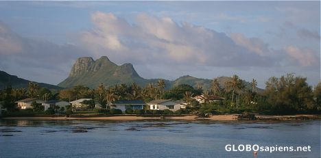 Postcard Morning on Tubuai