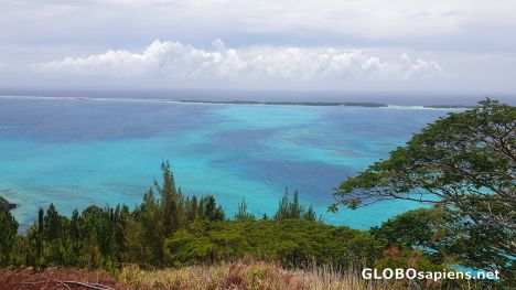 Aukena Island lagoon