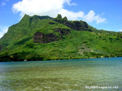 Postcard Opunoha Bay Moorea