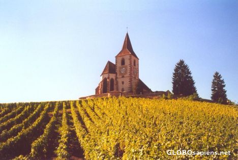 Postcard Hunawihr, France