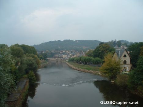 Postcard the city of Montignac