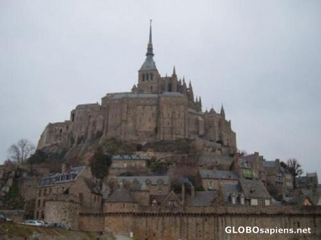 Postcard Mont St Michel