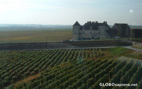 Postcard Clos de Vougeot