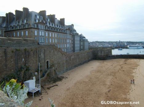 Postcard st.malo