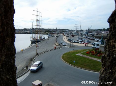Postcard heading st.malo