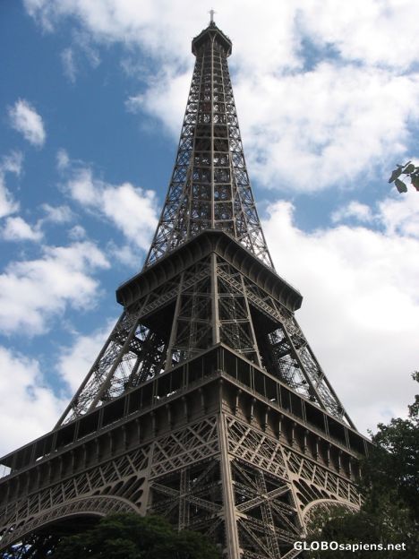 Postcard The tour eiffel