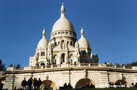 Postcard Sacre Coeur
