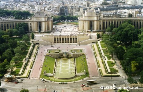 Postcard Trocadero