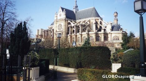 Postcard St Eustache