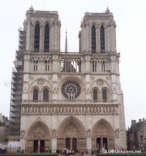 Postcard Notre Dame