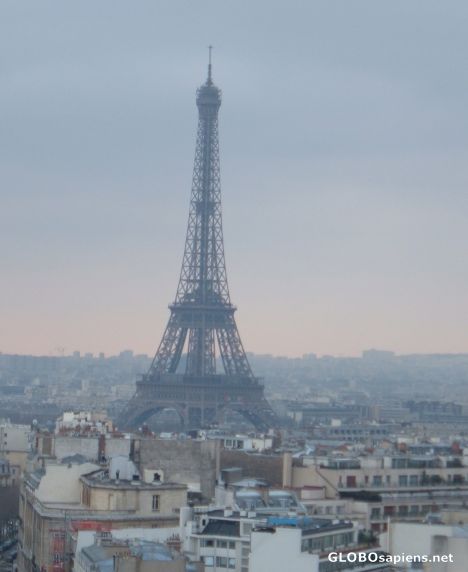 Postcard Tour Eiffel