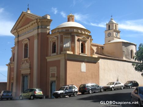 Postcard church of belgodere