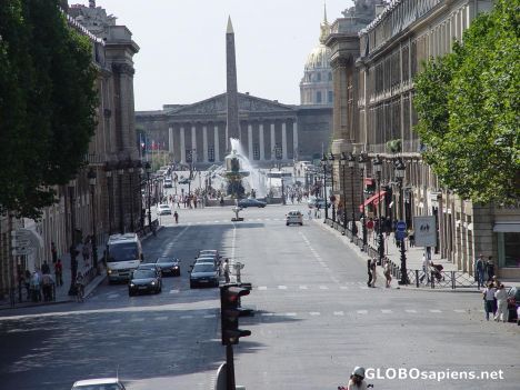 Postcard Place de la Concorde