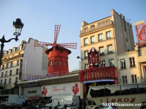 Postcard Moulin Rouge