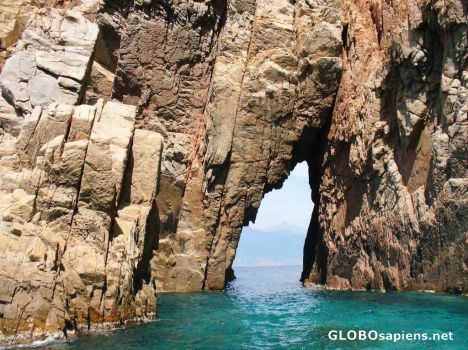 Postcard Open rock