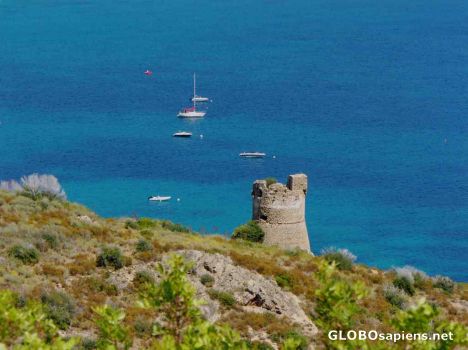 Postcard Tower of Sagone