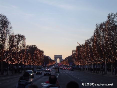 Postcard Oh Champs-Elysées...