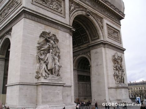Postcard Arc de Triumph