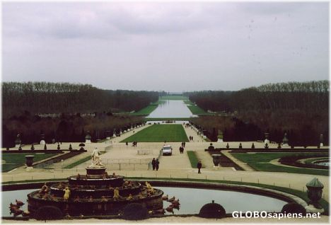 Postcard Gardens of Versaille