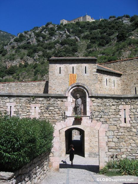 Postcard Villefranche de Conflent