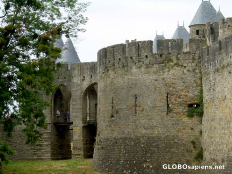 Postcard Les remparts