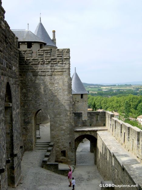 Postcard Les remparts