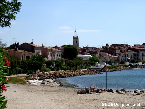 Postcard The village