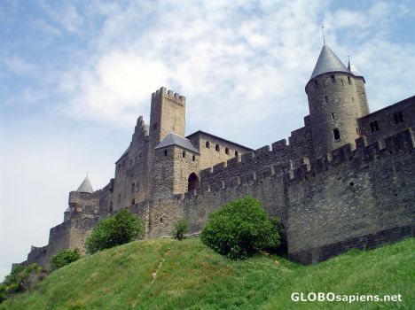 Postcard The cite of Carcassonne