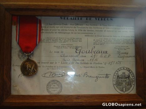 Postcard Real Great War artifacts