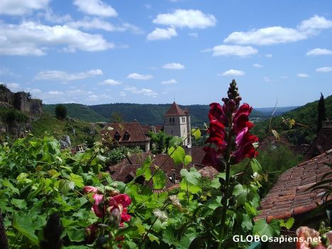 Postcard Saint-Cirq-Lapopie