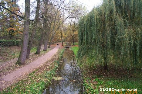 Postcard Park in Lille