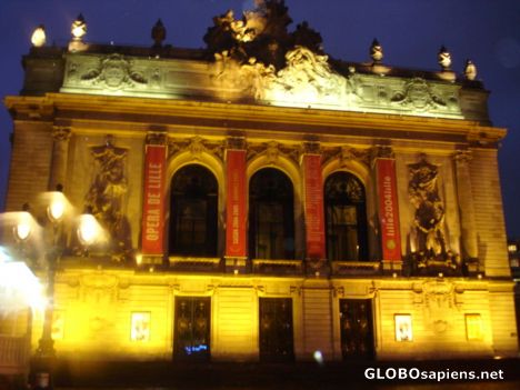 Postcard L'opera de Lille