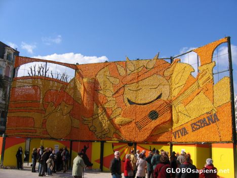 Postcard Orange festival