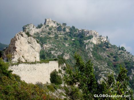 Postcard Eze village