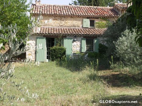 Postcard House in the South of France