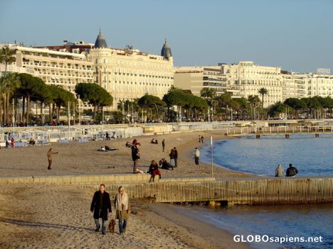 Postcard Cannes - La Baie