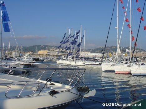 Postcard Cannes - Salon nautique
