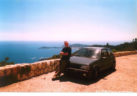 Postcard Nicea, Francja
