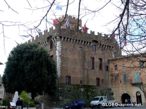 Postcard The castle
