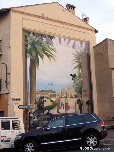 Postcard Painting wall