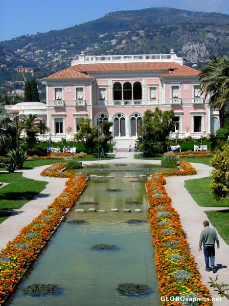 Postcard St Jean Cap Ferrat - Villa Ephrussi