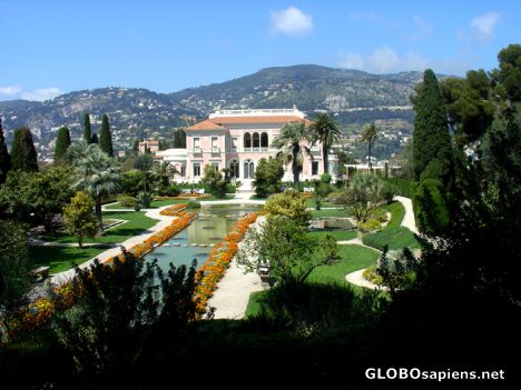 Postcard St Jean Cap Ferrat - Villa Ephrussi