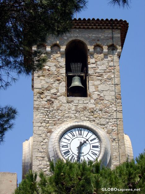 Postcard the church belfry