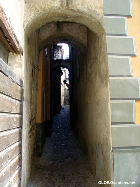 Postcard Narrow street