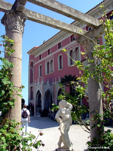 Postcard Villa Ephrussi de Rothschild