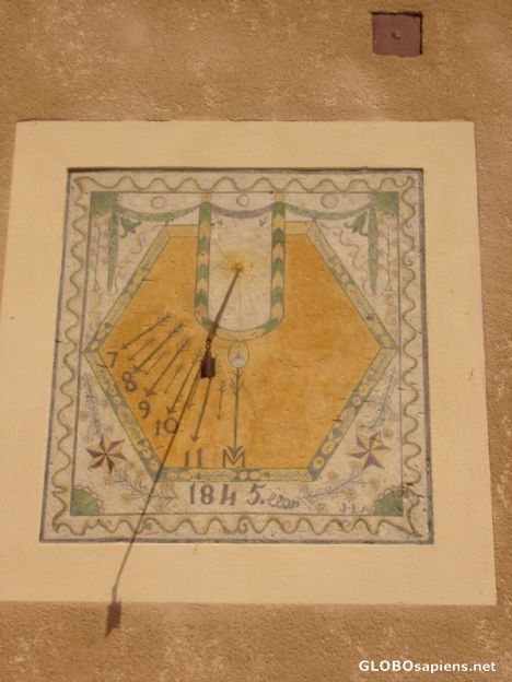 Postcard Sun Dial