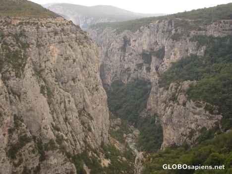 Postcard Grand Canyon du Verdon
