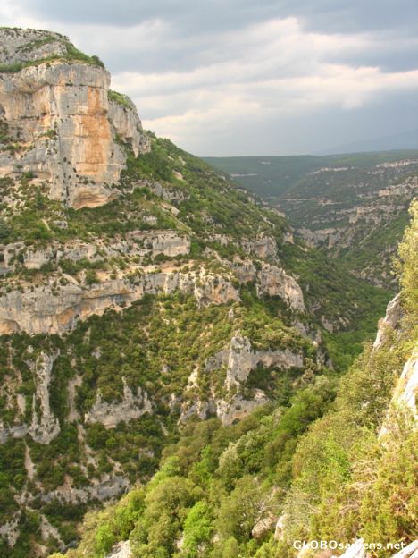 Postcard Gorges de la nesque