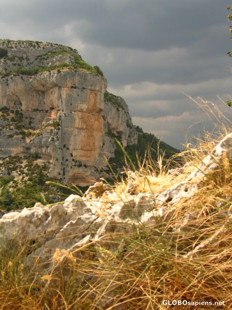 Postcard Gorges de la nesque 2