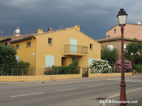 Postcard Grey clouds